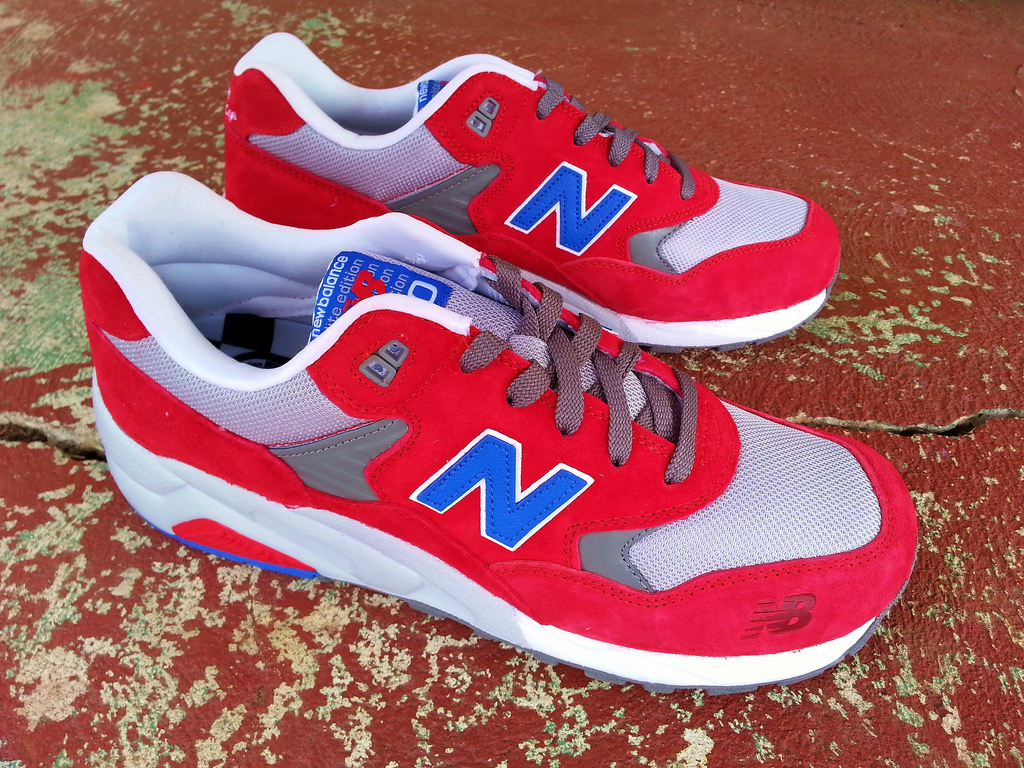 BMF Style Exclusive: New Balance 580 Barbershop - Hardwood and Hollywood