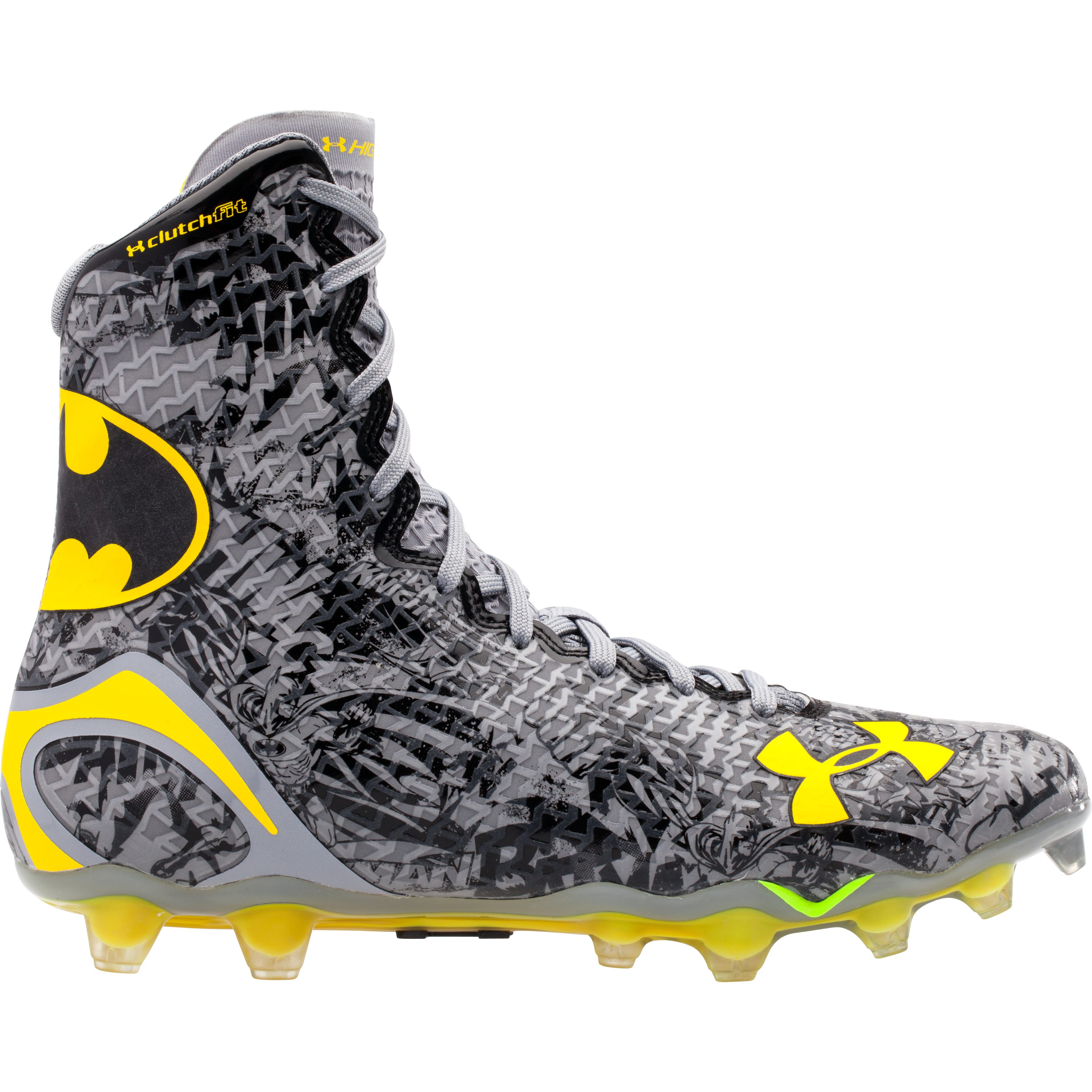 grey youth football cleats