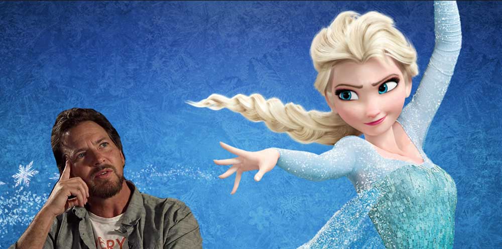 Pearl Jam Lets It Go, 'Frozen' Style, in Italy