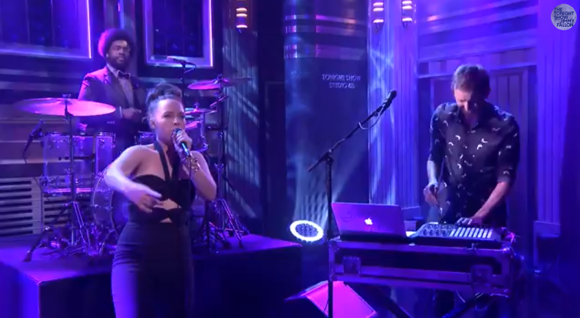Sylvan Esso Perform “Coffee” on "The Tonight Show"