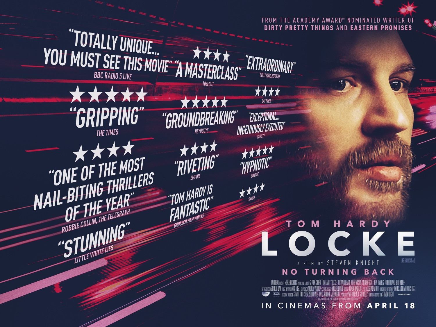 Tom Hardy Shines in 'Locke'