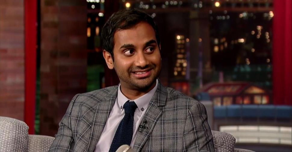 Aziz Ansari Talks Feminism on 'The Late Show with David Letterman'