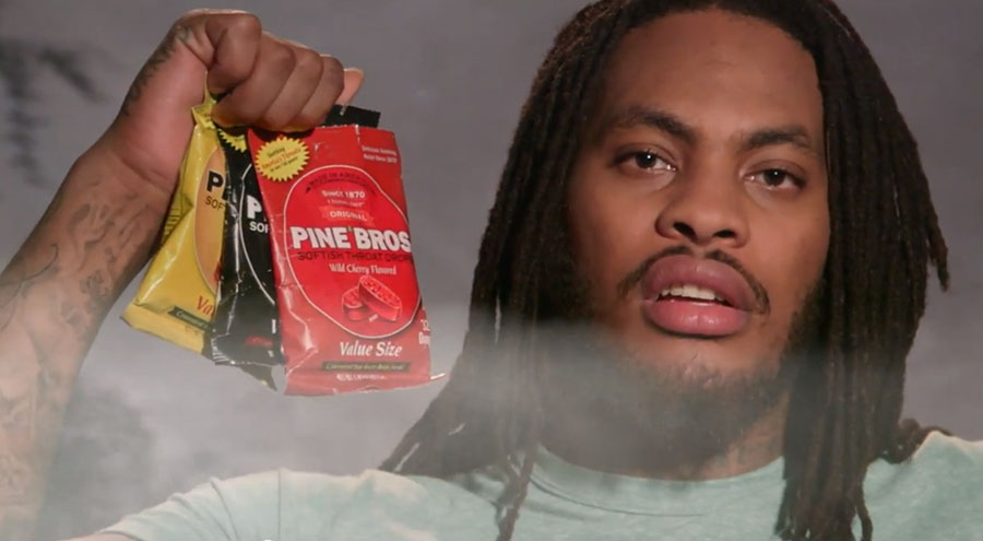 Waka Flocka Does a Commercial for Cough Drops