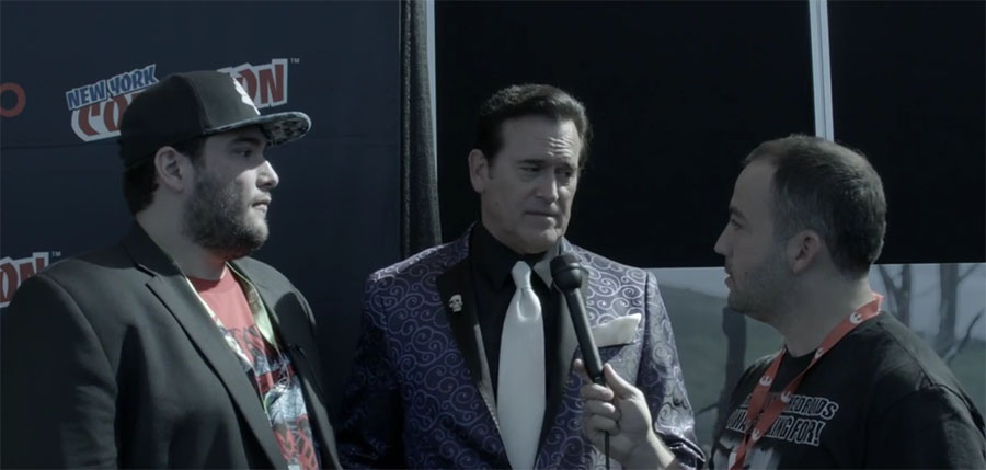 New York Comic Con: Bruce Campbell, Cool Mother*ucker