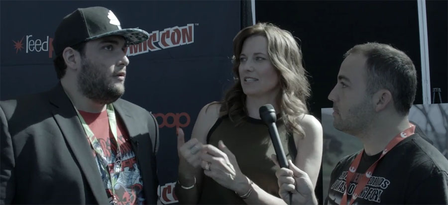 New York Comic Con: Lucy Lawless Interview